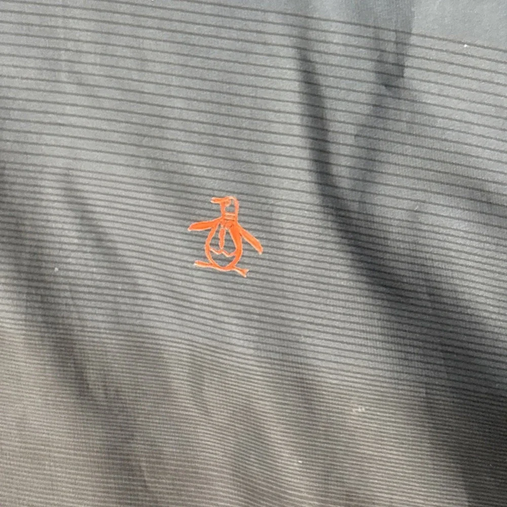 Penguin by Munsingwear Jacket Men's XL Blue Orange Full Zip Hooded